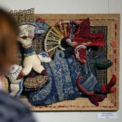 ​От батика до войлока – все виды художественного текстиля представлены на выставке в Союзе художников #29