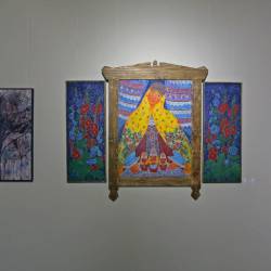 ​От батика до войлока – все виды художественного текстиля представлены на выставке в Союзе художников #36