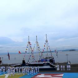 13 боевых кораблей приняли участие в празднике #11