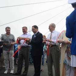 Ровно пять лет назад мост через бухту «Золотой Рог» открылся во Владивостоке #4