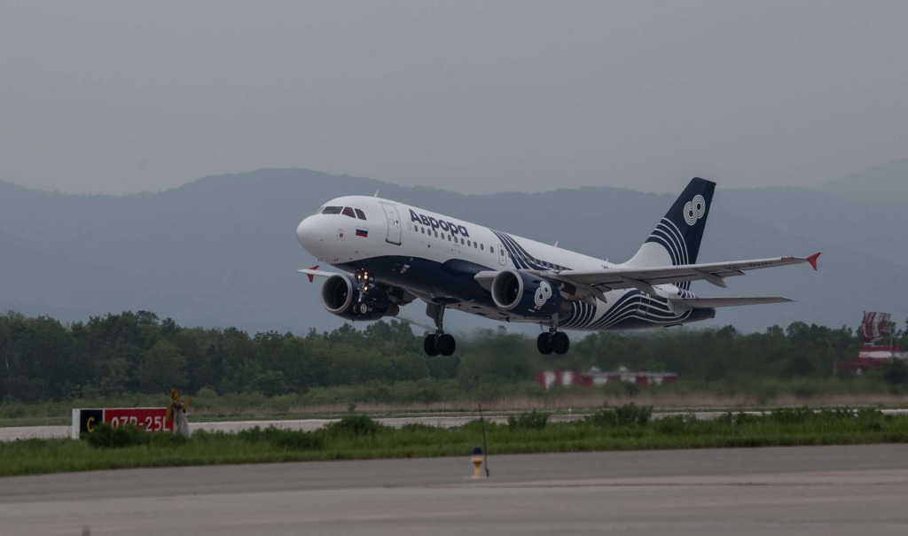 самолет владивосток токио