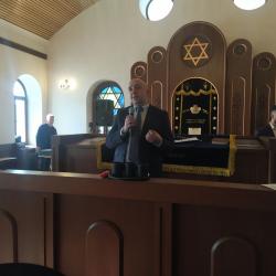 Памятное мероприятие посетили не только прихожане синагоги, но и представители других религиозных конфессий, общественные деятели, представители органов власти и депутаты #8