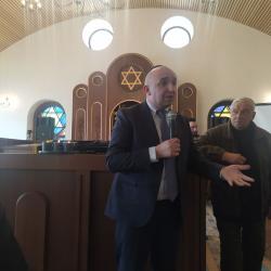 Памятное мероприятие посетили не только прихожане синагоги, но и представители других религиозных конфессий, общественные деятели, представители органов власти и депутаты #13