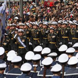 Более 1600 военнослужащих стали участниками парада #21