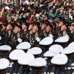 Более 1600 военнослужащих стали участниками парада #23