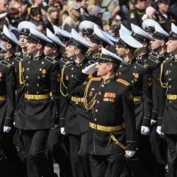Более 1600 военнослужащих стали участниками парада #25