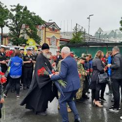 Мероприятие традиционно посвятили 22 июня, шествие сопровождалось оркестром #5