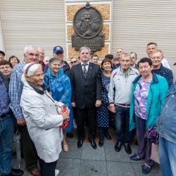 В открытии мемориальной доски приняли участие жители Владивостока, сотрудники FESCO, представители морского сообщества и ветераны отрасли #25