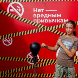 В новом морском празднике во Владивостоке принял участие просветительский проект «Цвета здоровья» #76