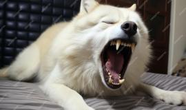 large-white-dog-yawning-bed_893012-56481.jpg