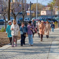 На месте заброшенного пустыря появилось новое общественное пространство #18