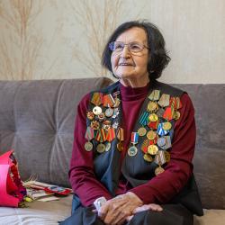 Одним из первых поздравления принял Василий Максимович Волчек #18