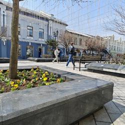 Первой локацией преображения стал цветник на улице Адмирала Фокина #10