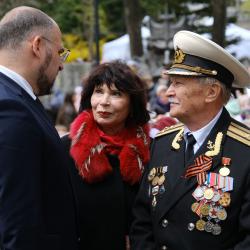 Праздничные мероприятия начались утром у мемориала Морякам торгового флота, погибшим в годы ВОВ #3