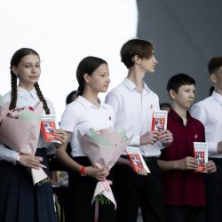 Церемония вручения стала центральным событием праздничной программы на набережной Спортивной гавани #1