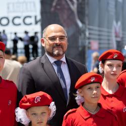Церемония вручения стала центральным событием праздничной программы на набережной Спортивной гавани #3