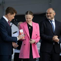 Церемония вручения стала центральным событием праздничной программы на набережной Спортивной гавани #10