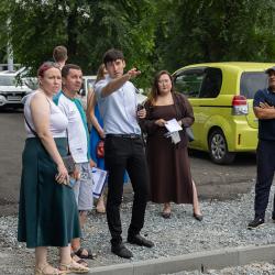 В этом году в программу вошли улицы Жигура, Стрелочная, перекрёсток Новороссийской и Басаргина, а также участок дороги на улице Анны Щетининой #7