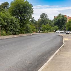 В этом году в программу вошли улицы Жигура, Стрелочная, перекрёсток Новороссийской и Басаргина, а также участок дороги на улице Анны Щетининой #11