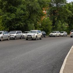 В этом году в программу вошли улицы Жигура, Стрелочная, перекрёсток Новороссийской и Басаргина, а также участок дороги на улице Анны Щетининой #12