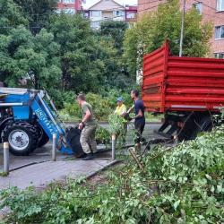 Коммунальные службы перешли в режим усиленной работы, чтобы ликвидировать последствия непогоды #10