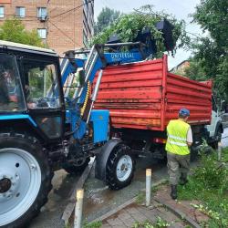 Коммунальные службы перешли в режим усиленной работы, чтобы ликвидировать последствия непогоды #11