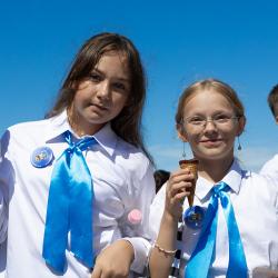 Торжества начались с «Забега первых», в котором приняли участие две тысячи детей в возрасте от 6 до 11 лет #22