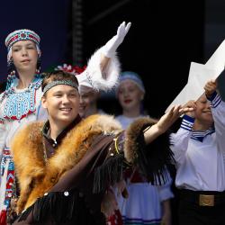 Торжества начались с «Забега первых», в котором приняли участие две тысячи детей в возрасте от 6 до 11 лет #32