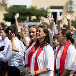 Торжества начались с «Забега первых», в котором приняли участие две тысячи детей в возрасте от 6 до 11 лет #36