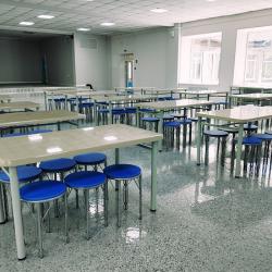 К новому учебному году учреждение получило обновленные учебные классы, современный пищеблок и отремонтированный актовый зал #7