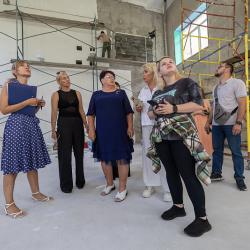 Подрядной организацией в сжатые сроки были проведены работы по отделке помещений #10