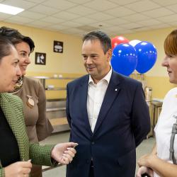 Гостям представили широкий ассортимент блюд, которые регулярно подаются детям #13