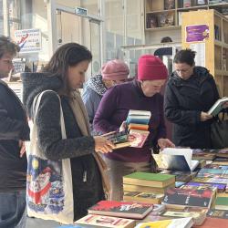 Обмен книгами и впечатлениями состоялся в уютной атмосфере библиотеки БУК #3