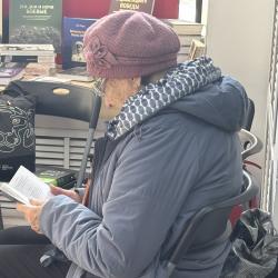 Обмен книгами и впечатлениями состоялся в уютной атмосфере библиотеки БУК #5