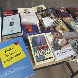 Обмен книгами и впечатлениями состоялся в уютной атмосфере библиотеки БУК #8