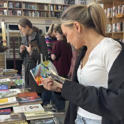 Обмен книгами и впечатлениями состоялся в уютной атмосфере библиотеки БУК #12
