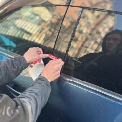 Наиболее проблемной зоной, где работа эвакуаторов оказалась особенно востребованной, стал район улицы Нейбута и Зелёного Бульвара #8