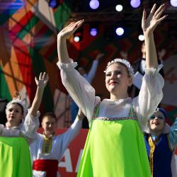 Праздничный день начался с религиозных церемоний #27