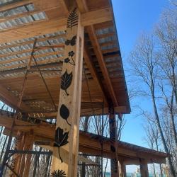 В Снеговой Пади завершаются работы по благоустройству парка: новые тропы, детские площадки и места для отдыха #6