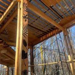 В Снеговой Пади завершаются работы по благоустройству парка: новые тропы, детские площадки и места для отдыха #7