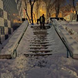 Уборка ведется во всех районах города #3