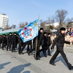 В памятном мероприятии приняли участие губернатор Приморского края Олег Кожемяко и глава Владивостока Константин Шестаков #2
