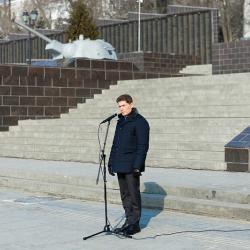В памятном мероприятии приняли участие губернатор Приморского края Олег Кожемяко и глава Владивостока Константин Шестаков #12