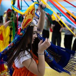 Во владивостокской школе №62 шумно встретили весну #11