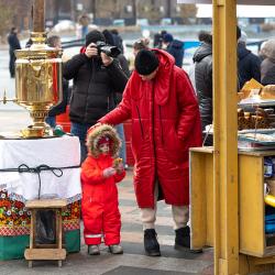 Торжественное шествие «Масленичного поезда» дало старт мероприятию #10