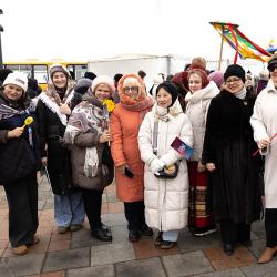 Торжественное шествие «Масленичного поезда» дало старт мероприятию #16