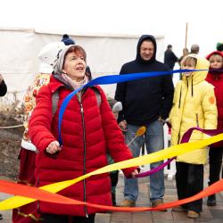 Торжественное шествие «Масленичного поезда» дало старт мероприятию #28