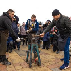 Торжественное шествие «Масленичного поезда» дало старт мероприятию #37