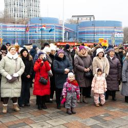 Торжественное шествие «Масленичного поезда» дало старт мероприятию #41