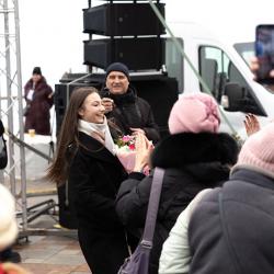 Торжественное шествие «Масленичного поезда» дало старт мероприятию #44